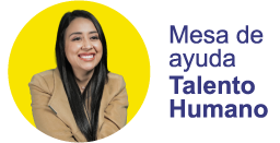 Boton mesa de ayuda talento humano