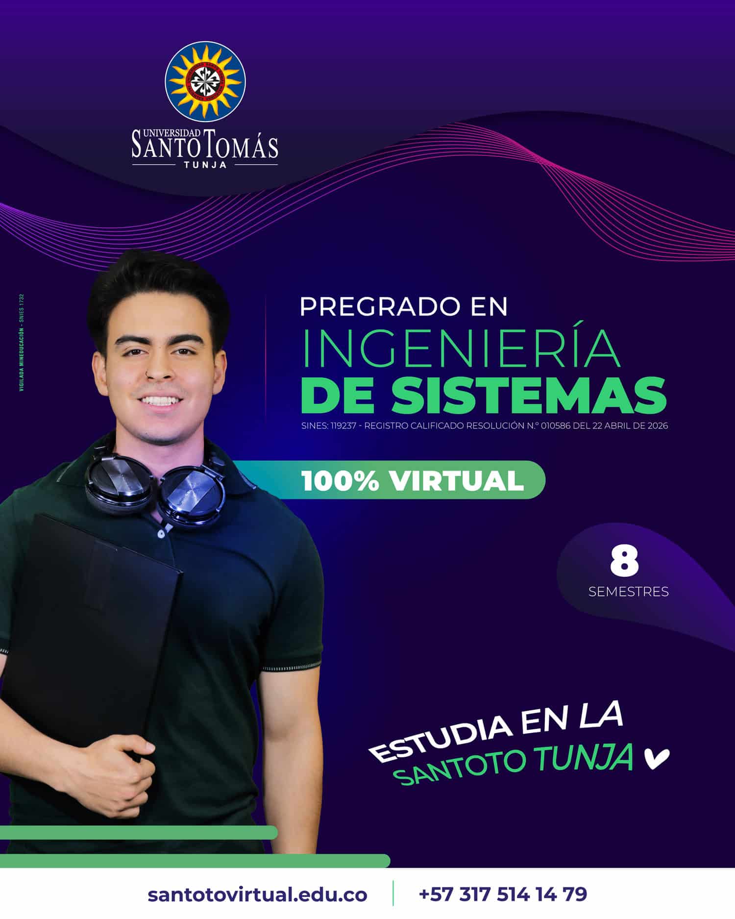 Ingeniería de Sistemas, modalidad virtual, Santoto