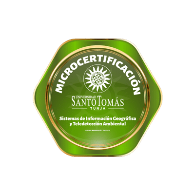 Insignia de la microcertificación Sistemas de Información Geográfica y Teledetección Ambiental