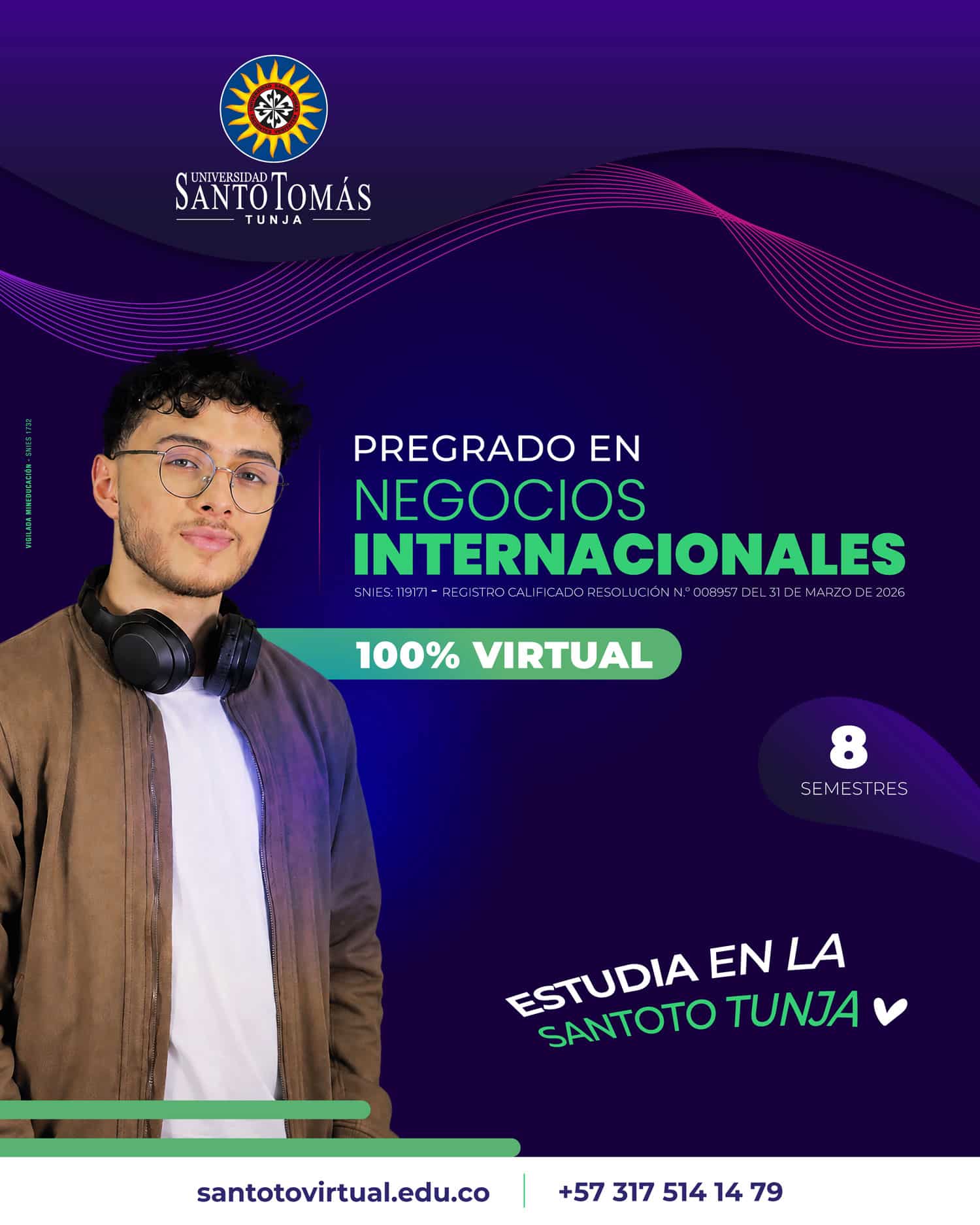 Negocios Internacionales, modalidad virtual, Santoto